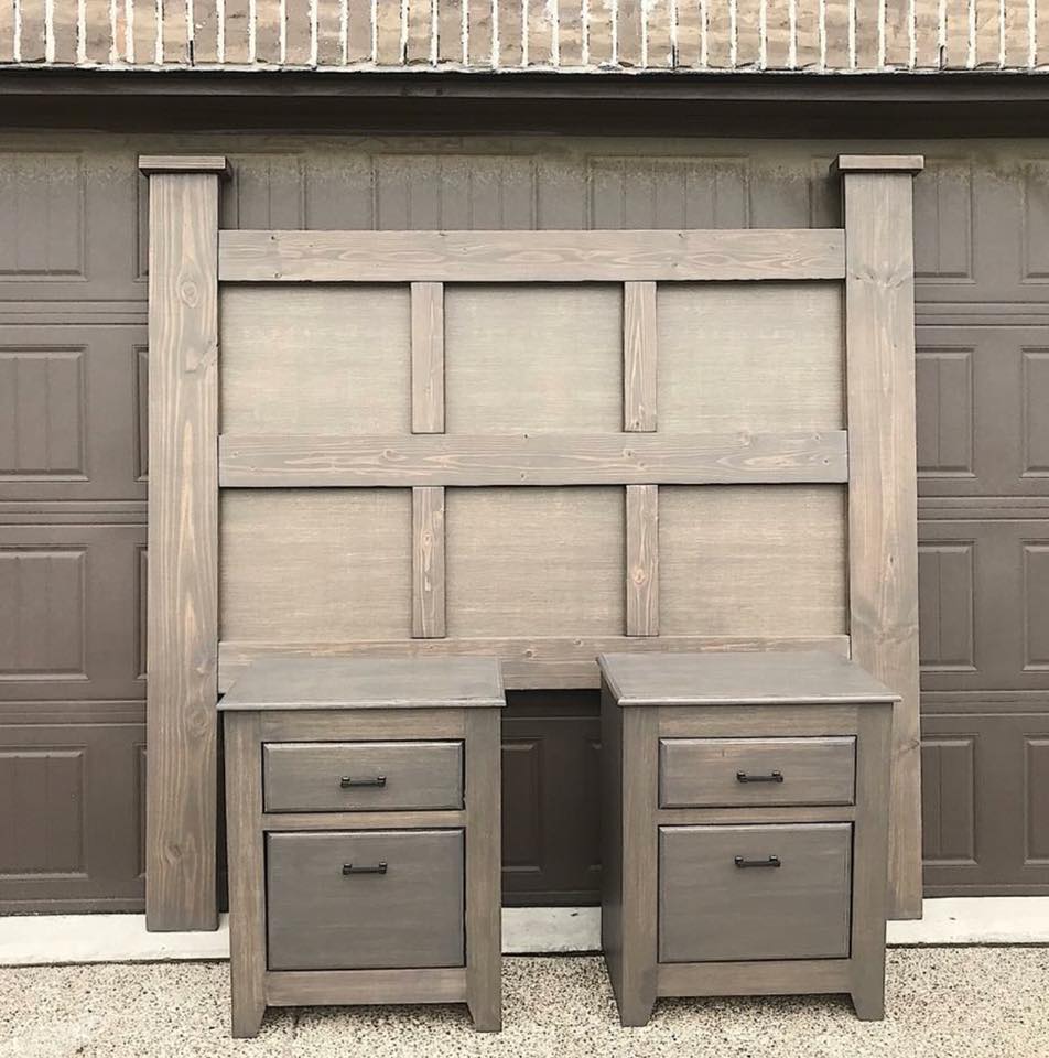 Headboard and Nightstand 1