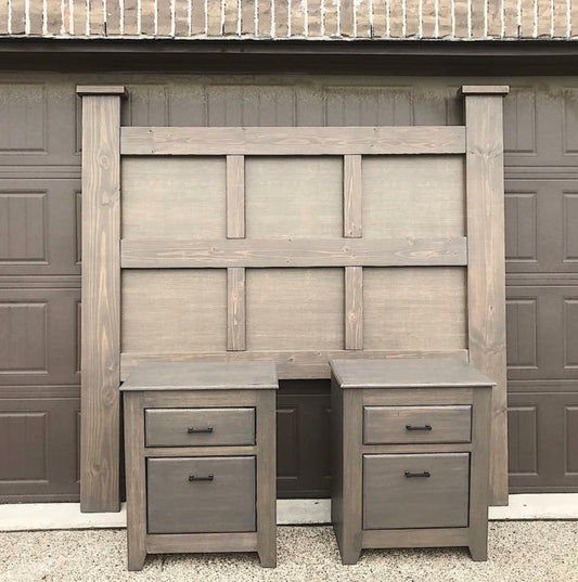 Headboard and Nightstand 1