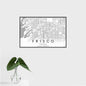 Frisco - Texas Classic Map Print
