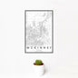 McKinney - Texas Map Print in Classic