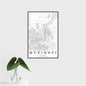 McKinney - Texas Map Print in Classic