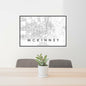 McKinney - Texas Map Print in Classic