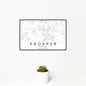 Prosper - Texas Map Print in Classic